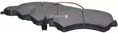 JP GROUP 3163600910 -  Комплект тормозных колодок, дисковый тормоз